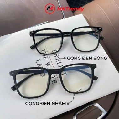 Kính đổi màu gọng vuông MKTRENDY thời trang nam nữ, nhựa cao cấp, chống ánh sáng xanh UV 138.000đ