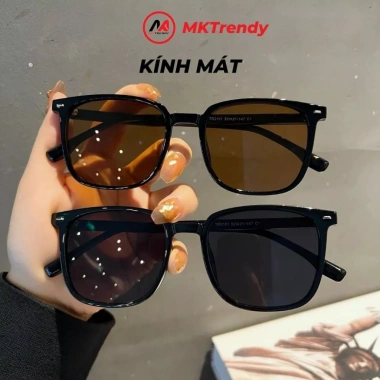 Kính đổi màu gọng vuông MKTRENDY thời trang nam nữ, nhựa cao cấp, chống ánh sáng xanh UV 138.000đ