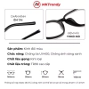 Kính đổi màu gọng vuông MKTRENDY thời trang nam nữ, nhựa cao cấp, chống ánh sáng xanh UV 138.000đ 9