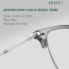 Kính đổi màu HUNO K68 2.025 Nam Nữ - Gọng vuông kim loại, thời trang, chống ánh sáng xanh, cắt cận, chỉ 199k 5
