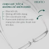 Kính đổi màu HUNO K68 2.025 Nam Nữ - Gọng vuông kim loại, thời trang, chống ánh sáng xanh, cắt cận, chỉ 199k 6