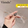 Kính Giả Cận Nam Nữ VIENDO Gọng Kim Loại Vuông Đổi Màu Chống UV - Giá 149k