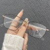 Kính Giả Cận Nam Nữ VIENDO Gọng Vuông Kim Loại Đổi Màu Chống Ánh Sáng Xanh UV - Các Độ 1.0-6.0 3