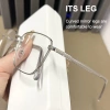 Kính Giả Cận Nam Nữ VIENDO Gọng Vuông Kim Loại Đổi Màu Chống Ánh Sáng Xanh UV - Các Độ 1.0-6.0 9