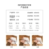 Kính gọng nhỏ tinh khiết nam nữ retro nhẹ nhàng chống cận khung vuông giá 66.960₫ 9