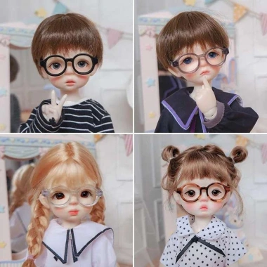 Kính gọng tròn NLINNI Mini Búp Bê - Thu nhỏ nhiều màu, phụ kiện nhựa thời trang trẻ em 39.6k 6 Kính gọng tròn NLINNI Mini Búp Bê - Thu nhỏ nhiều màu, phụ kiện nhựa thời trang trẻ em 39.6k 6