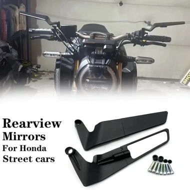 Kính hậu cánh gió nhôm CNC cao cấp cho MT15 XSR TFX FZ150 CB150 GSX CB300 SH EX NVX PCX - Giá chỉ 128.000 VND