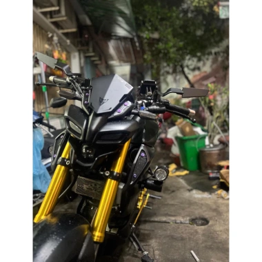 Kính hậu cánh gió nhôm CNC cao cấp cho MT15 XSR TFX FZ150 CB150 GSX CB300 SH EX NVX PCX - Giá chỉ 128.000 VND