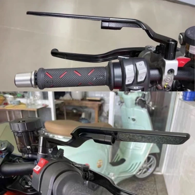 Kính hậu cánh gió nhôm CNC cao cấp cho MT15 XSR TFX FZ150 CB150 GSX CB300 SH EX NVX PCX - Giá chỉ 128.000 VND