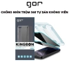 Kính iPhone Chống Nhìn Trộm 360° Khung Tự Dán GOR KiNGBON - 12‑17 Pro Max, 129k 6