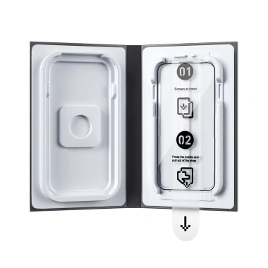 Kính iPhone MagicBox Cuver 6D tự động, khung 16 Pro/Pro Max - Giá chỉ 59.000₫