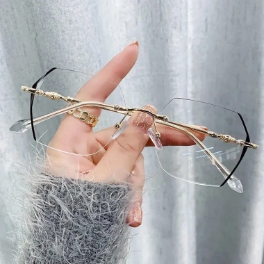 Kính Không Gọng Chống Tia Bức Xạ Unisex - Bảo Vệ Mắt, Giá Ưu Đãi 72.360₫