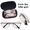 Kính lão đọc báo gấp gọn gọng kim loại, đo +05‑+4 độ, kính mắt viễn thị bền đẹp cho người già 35.000 VND 2