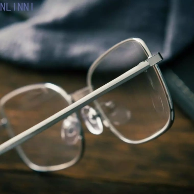 Kính lão thị NLINNI - Viễn thị vuông nhẹ, công suất +100‑+400, ống kính bạc vàng, chăm sóc thị lực, giảm còn 48.600₫