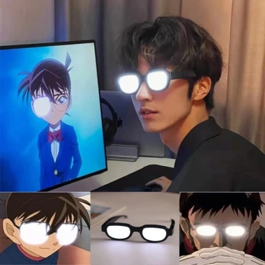 Kính LED Conan Terminator Cá Tính - Halloween Cosplay, Giá 61k