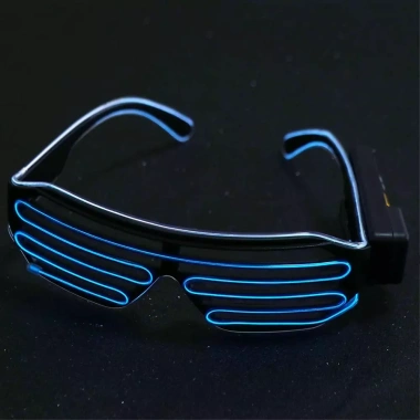 Kính LED MAOYE66SY Neon không dây 2 màu dạ quang mát mẻ thời trang tiệc cưới