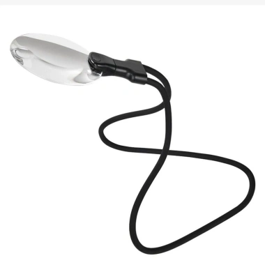 Kính lúp ZYJC 3X-10X rảnh tay, treo cổ, điều chỉnh độ phân giải, màu đen bền, di động 3
