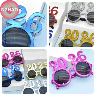 Kính Mắt 2.026 Kim Cương Lấp Lánh - Cosplay Xmas Trang Trí Tiệc Chống Đỡ Năm Mới 5