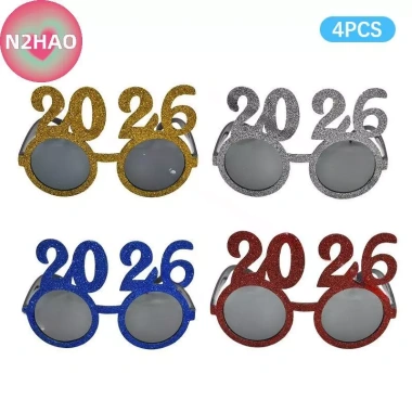 Kính Mắt 2.026 Kim Cương Lấp Lánh - Cosplay Xmas Trang Trí Tiệc Chống Đỡ Năm Mới 6