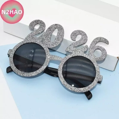 Kính Mắt 2.026 Kim Cương Lấp Lánh - Cosplay Xmas Trang Trí Tiệc Chống Đỡ Năm Mới 12