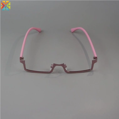 Kính mát anime hình chữ nhật nửa khung điều chỉnh, cosplay và thời trang, chỉ 47.455 VND