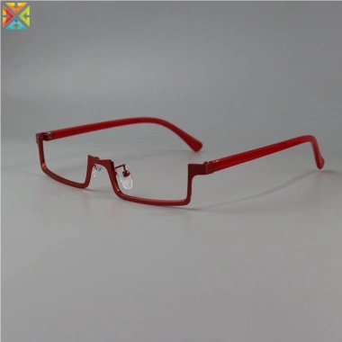 Kính mát anime hình chữ nhật nửa khung điều chỉnh, cosplay và thời trang, chỉ 47.455 VND