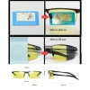 Kính Mát Aviator XPLUS 8.003 Nam Nữ – Đổi Màu Tự Động, Chống Lóa UV, Gọng Nhôm – 229.000₫ 5