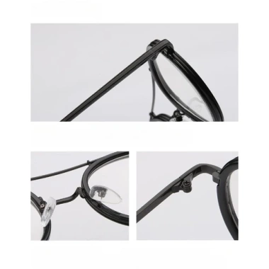 Kính mắt đôi kim loại retro nam nữ, khung tròn anti-blue anti-radiation, gương ánh sáng phẳng - Giá ưu đãi 122.040 VND 7 Kính mắt đôi kim loại retro nam nữ, khung tròn anti-blue anti-radiation, gương ánh sáng phẳng - Giá ưu đãi 122.040 VND 7