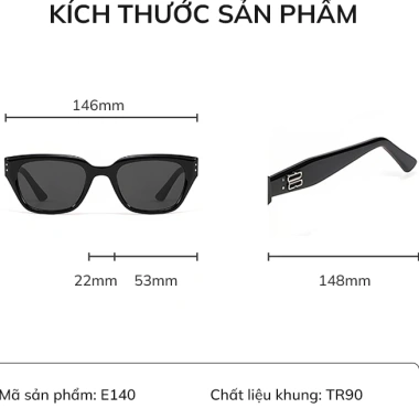 Kính mát ELASHION Nam Nữ UV400 Bảo Vệ Mắt Độ Bền Cao - Giá chỉ 209.000₫