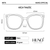 Kính mát gấp gọn HUNO KR75 - Thiết kế thời trang nam nữ, nhỏ gọn, giảm giá 195.000đ 9