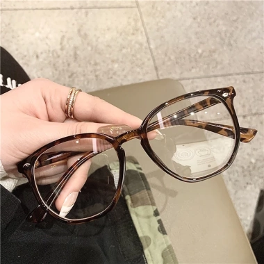 Kính mắt giữ màu tự nhiên, hiệu ứng gương phẳng, họa tiết da báo cổ điển, siêu mỏng nhẹ, bảo vệ UV cho nam nữ 6