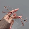 Kính mắt gọng lớn -0°~‑600° chống tia bức xạ UV cho nam và nữ bảo vệ mắt