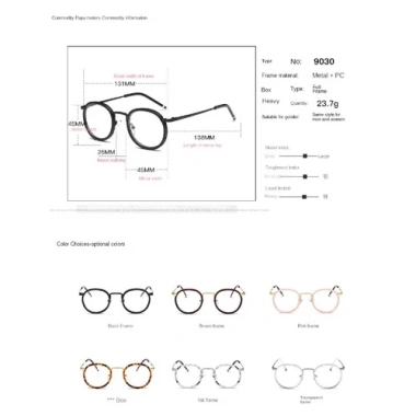 Kính Mát Gọng Tròn Nhỏ Chống UV Phong Cách Retro Thời Trang Nam Nữ Giá 106.920 VND