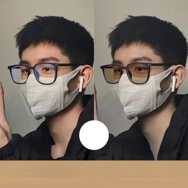 Kính Mát Gọng Vuông Đen Thời Trang cho Cặp Đôi - Bảo Vệ UV, Giá Ưu Đãi 49.680đ 7