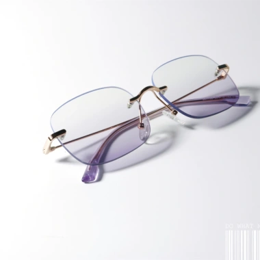 Kính mát không viền gradient UV400 gọng vuông nữ 2.024 đi biển du lịch 100k 10 Kính mát không viền gradient UV400 gọng vuông nữ 2.024 đi biển du lịch 100k 10