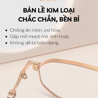 Kính mắt LATIO KM226 - Gọng thời trang, nhẹ như không, chỉ 232.000 VND