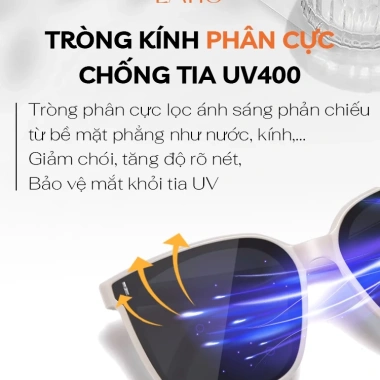 Kính mát LATIO nữ TR90 bền bỉ, thiết kế sang trọng cá tính - KM30 205.000 VND