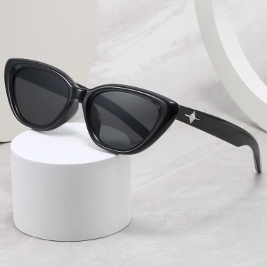 Kính Mát Mắt Mèo Tròn Mỏng Phong Cách Âu Mỹ - Giá chỉ 27.000 VND, giảm mạnh