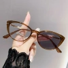 Kính mắt mèo đổi màu nhiệt độ -0°~‑400° phong cách retro, nhẹ phẳng cho nam nữ