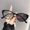 Kính mắt mèo đổi màu nhiệt độ -0°~‑400° phong cách retro, nhẹ phẳng cho nam nữ 10