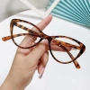 Kính Mắt Mèo Retro Tam Giác Chống Ánh Sáng Xanh, Bảo Vệ Mắt Máy Tính Nữ - 19.100 VND 3