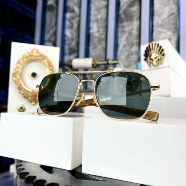 Kính Mắt Nam American Optical AO Thủy tinh Gọng Vàng 20K Chống UV Giá 249.000₫