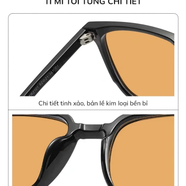 Kính mát nam nữ ELASHION E60 cao cấp, thời trang trẻ trung, giảm còn 205.000₫
