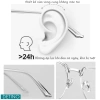 Kính mắt nam nữ trong suốt đổi màu, gọng cận 0 độ thời trang, chống ánh sáng xanh UV Hàn Quốc 3