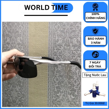 Kính mắt nam PL xanh Tròng Polarized chống UV, kèm hộp, khăn lau, bảo hành 12 tháng - 37.800₫ 7