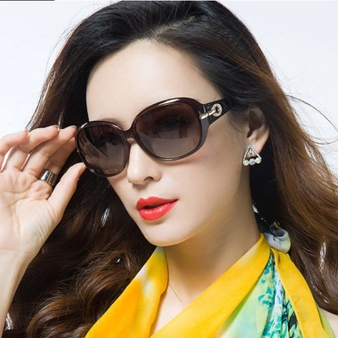 Kính Mát Nữ Mx Phân Cực Chống UV – Kim Cương Che Bóng Lái Xe, Giá 64.696₫