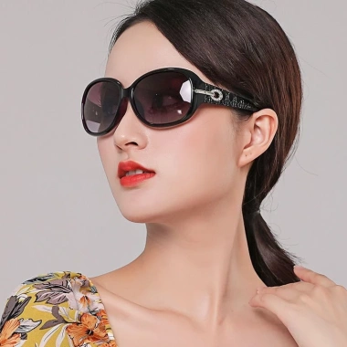 Kính Mát Nữ Mx Phân Cực Chống UV – Kim Cương Che Bóng Lái Xe, Giá 64.696₫