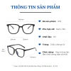 Kính mắt nữ nam ABICA 072 gọng vuông, chống ánh sáng xanh UV, giá 21.900₫ 2