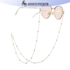 Kính mắt nữ vàng mới, dây xích thời trang, kính mát đọc sách, đính hạt, giảm giá 28.6k - Onetimingfine 3
