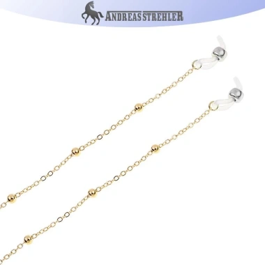 Kính mắt nữ vàng mới, dây xích thời trang, kính mát đọc sách, đính hạt, giảm giá 28.6k - Onetimingfine